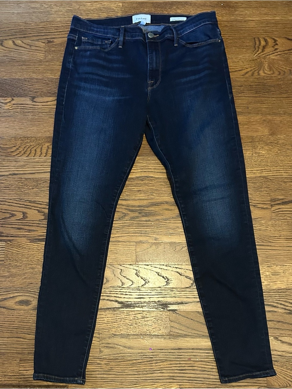 Frame Denim Women's Dark Indigo Flare Jeans 0140